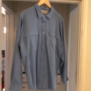 ExOfficio great outdoor shirt, mostly hiking.